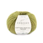 Katia Cotton-Merino Tweed 502 Zielony