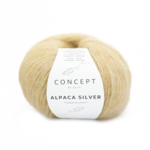 Katia Alpaca Silver 281 Kość słoniowa–srebro