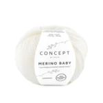 Katia Concept Merino Baby 001 Biały