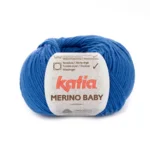 Katia Merino Baby 057 niebieski