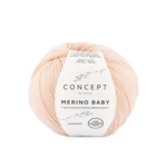 Katia Concept Merino Baby 081 Bardzo jasny róż