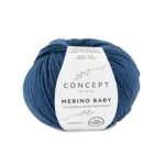 Katia Concept Merino Baby 084 Nocny niebieski
