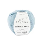 Katia Concept Merino Baby 080 Jasne dżinsy