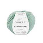 Katia Concept Merino Baby 086 Miętowa zieleń