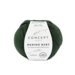 Katia Concept Merino Baby 085 Ciemnozielony