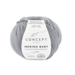 Katia Concept Merino Baby 070 Jasnoszary