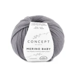 Katia Concept Merino Baby 025 Szary