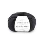 Katia Concept Merino Baby 162 Ciemnoszary
