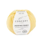 Katia Concept Merino Baby 037 Żółty
