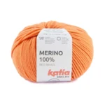Katia Merino 100% 093 Pastelowy pomarańcz
