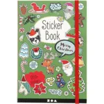 Book with stickers, Christmas motifs, size 11,5 x 17 cm, 76 sheets