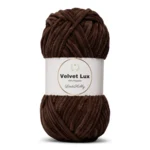 LindeHobby Velvet Lux 48 Czekoladowy brąz