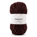 LindeHobby Velvet Lux 57 Ciemna śliwka