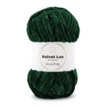 LindeHobby Velvet Lux 45 Leśna zieleń