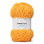LindeHobby Velvet Lux 35 Musztardowy żółty