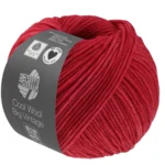Lana Grossa Cool Wool Big Vintage 95 Czerwony