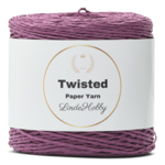 LindeHobby Twisted Paper Yarn 18 Fioletowy