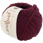 Lana Grossa Landlust Soft Tweed 90 23 Burgundowy melanż