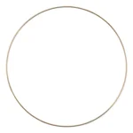 HobbyArts Metalowy Pierścień Złoty 30 cm