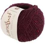 Lana Grossa Landlust Soft Tweed 180 123 Burgundowy melanż