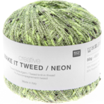 Rico Design Creative Make it tweed/Neon 001 Żółty