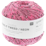 Rico Design Creative Make it tweed/Neon 002 Fuksja