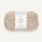 Sandnes Peer Gynt 2730 Naturalny beżowy melanż tweed