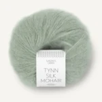 Sandnes Tynn Silk Mohair 8521 Zagaszony jasnozielony