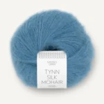 Sandnes Tynn Silk Mohair 6042 Ciemny błękit nieba