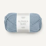 Sandnes Alpakka Silke 6041 Zgaszony Niebieski