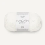 Sandnes Mandarin Petit 1002 Biały