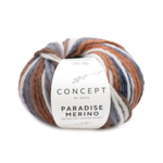 Katia Concept Paradise Merino 505 Ecru-Brązowy-Szary-Ciemnoszary