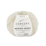 Katia Concept Merino Sport 001 Biały