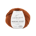 Katia Concept Merino Sport 042 Brązowy terra