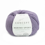 Katia Concept Merino Sport 070 Lawendowy