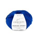 Katia Concept Merino Sport 040 Nocny niebieski