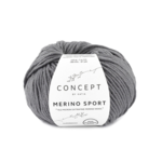 Katia Concept Merino Sport 011 Ciemnoszary