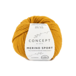 Katia Concept Merino Sport 037 Szafranowy żółty