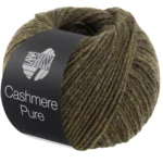 Lana Grossa Cashmere Pure 32 Ciemna oliwka