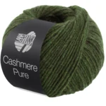 Lana Grossa Cashmere Pure 28 Zieleń mchu