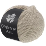 Lana Grossa Cashmere Pure 35 Szarobeżowy