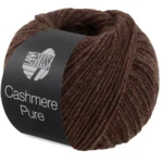 Lana Grossa Cashmere Pure 37 Ciemnobrązowy