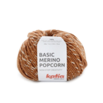 Katia Basic Merino Popcorn 106 Miedziany-biały