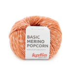 Katia Basic Merino Popcorn 110 Brzoskwiniowo-biały