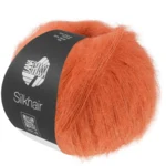 Lana Grossa Silkhair 228 Pomarańcz łososiowy