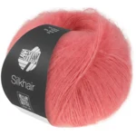 Lana Grossa Silkhair 225 Różowoczerwony