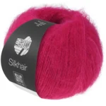 Lana Grossa Silkhair 224 Ciemny róż