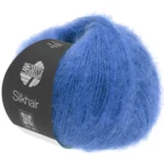 Lana Grossa Silkhair 133 Gencjanowy niebieski