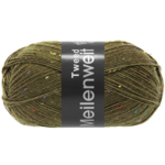 Lana Grossa Meilenweit 100 Tweed 168 Zielony loden