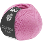 Lana Grossa Cool Wool Lace 52 Blady Różowy